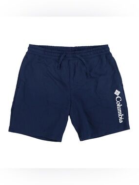 Columbia Mens Trek Relaxed-Fit Logo Shorts  Drawstring Size XXL Fleece Lined